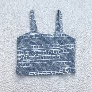 Brandy Melville Tribal Vintage Cropped Tank Top